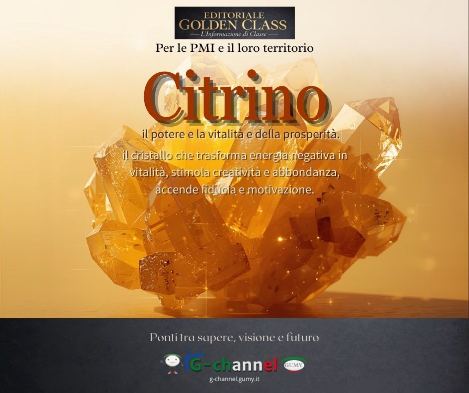Citrino: il cristallo della vitalità e della prosperità